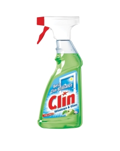 Clin detergent geamuri Windows & Glass Apple, 500 ml. Solutie pentru curatarea suprafetelor