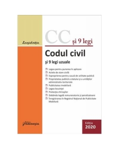 Codul civil si 9 legi uzuale. Actualizat 14 ianuarie 2020