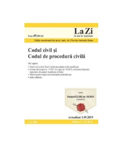 Codul civil si codul de procedura civila. Actualizat 1. 09. 2019