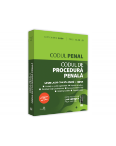 Codul penal si Codul de procedura penala: septembrie 2020 - Dan Lupascu