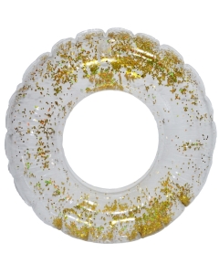 Colac baie gonflabil 70 cm cu Sclipici auriu