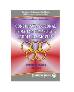 Concursul national de matematica aplicata Adolf Haimovici - Cristina Timofte