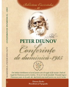 Conferinte de duminica - 1915 - Peter Deunov