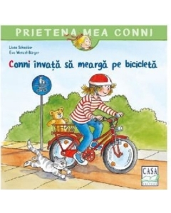 Conni invata sa mearga pe bicicleta - Liane Schneider, editura Casa