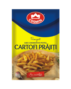 Cosmin Sare condimentata pentru cartofi prajiti, 20g	