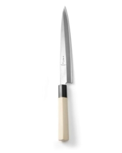 Cutit japonez "Sashimi", Hendi, serie de top, lama 21 cm / cutit 34 cm, lama aliaj carbon grosime 4 mm