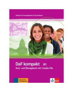 DaF kompakt A1. Deutsch als Fremdsprache für Erwachsene. Kurs- und Übungsbuch mit 2 Audio-CDs - Birgit Braun, Margit Doubek