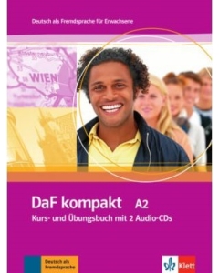 DaF kompakt A2. Deutsch als Fremdsprache für Erwachsene. Kurs- und Übungsbuch mit 2 Audio-CDs - Birgit Braun, Margit Doubek
