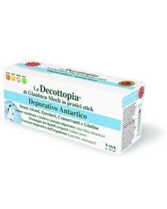 Supliment pentru detoxifiere, DEPURATIVO ANTARTICO, Decotoppia, Gianluca Mech, 8stick x 30ml