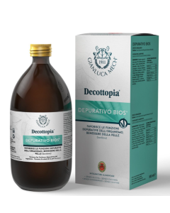 Supliment pentru detoxifiere, DEPURATIVO BIOS, Decotoppia, Gianluca Mech, 500 ml