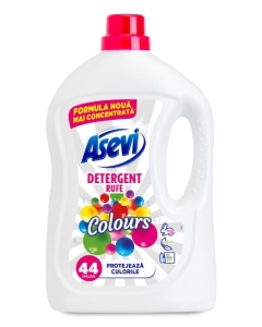 Detergent lichid pentru rufe Colours 44D 2.4 L, Asevi
