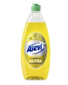 Detergent de vase Ultra Yellow 650 ml, Asevi