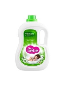 Detergent lichid pentru haine Teo Bebe Cotton Soft Aloe, 40 spalari, 2.2 L, Teo Bebe