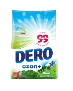 Detergent pudra automat Ozone Plus Roua Muntelui, 200 spalari, 20kg, Dero