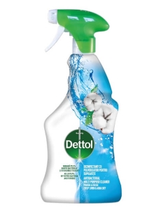 Dettol Spray multifunctional  Trigger Power & Fresh, Linen & Aqua Sky, 500 ml. Produse de igienizare si dezinfectare