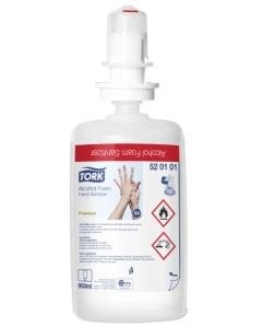 Dezinfectant spuma Premium, 950 ml, Tork, avizat Ministerul Sanatatii 520101