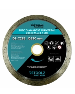 Disc diamantat universal 230x25.4x7mm