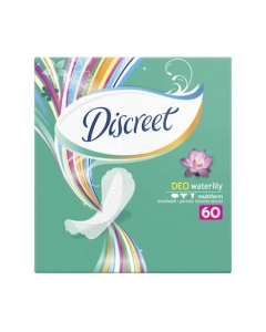 Discreet Absorbante zilnice parfumate Deo waterlily, 60 bucati