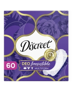 Discreet absorbante zilnice DEO irresistible multiform, 60 buc. Produs pentru igiena intima