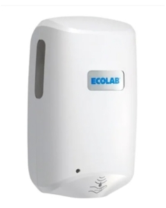 Ecolab Nexa Compact White Touch-Free Dispenser/Dozator pentru sapun lichid/ dezinfectant manual, plastic alb, 750 ml