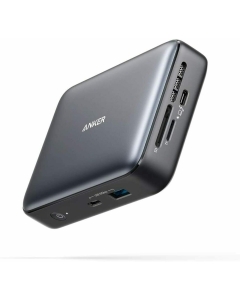 Docking Station Anker PowerExpand 7-in-1, Thunderbolt 3, 45W, 4K HDMI, 1Gbps Ethernet, USB-A, USB-C, SD 4.0, Gri