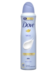 Dove Deodorant Spray Talco 48h, 150 ml