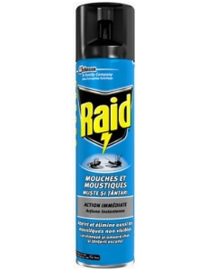 Raid Spray muste si tantari cu actiune instantanee, 400ml