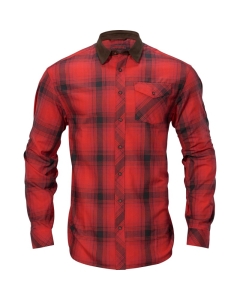 Camasa De Vanatoare Driven Hunt Flannel Shirt Red/Black Harkila