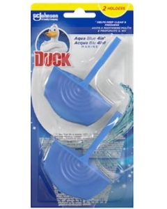 Odorizant toaleta solid 4-in-1, 2x36 g, Duck Aqua Blue 