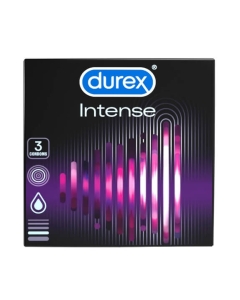 Durex Prezervative Intense, 3 buc. Produs recomandat pentru igiena sexuala