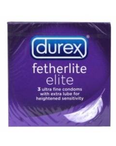 Durex prezervative Fetherlite elite, 3 buc