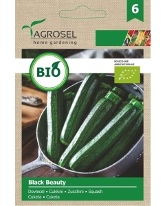 Seminte Dovlecel Black Beauty ECO, 2.5 g, Agrosel