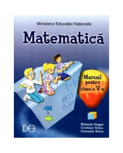 Matematica. Manual pentru clasa a V-a (IDEE) - Mihaela Singer