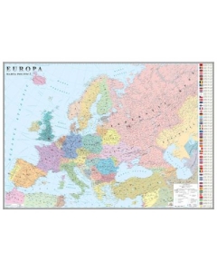 Europa. Harta politica 700x500mm (GHEP70-L)