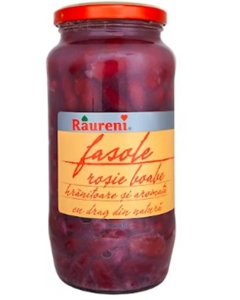 Fasole rosie boabe, Raureni, 580 g