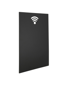 Tabla neagra, forma WiFi, dimensiuni 250x3x380hmm