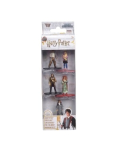 Set 5 figurine metalice Harry Potter, JadaToys | 4006333063282
