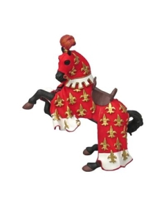 Figurina Calul Printului Filip, rosu, Papo