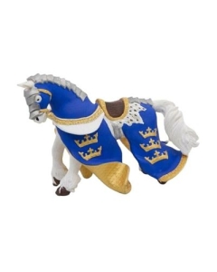 Figurina Calul Regelui Arthur, albastru, Papo