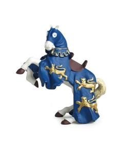 Figurina Calul Regelui Richard, albastru, Papo