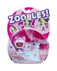Figurina de transformare Z-Girlz Unicorn, Zoobles