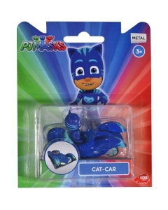 Figurina cu vehicul Eroi in pijama, Cat-Car, PJ Masks