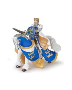 Figurina Regele Arthur, bleu, Papo