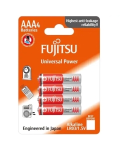 Fujitsu Universal Power Baterii AAA, 4 buc