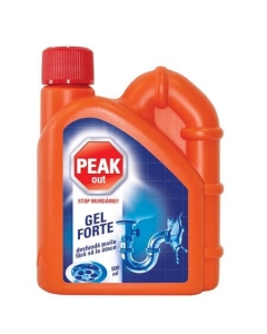 Peak Out Gel Forte pentru desfundat tevi, 500 ml