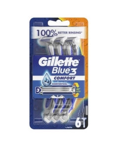 Gillette aparate de ras de unica folosinta Blue 3, 6 bucatipe grupdzc.ro✅. Descopera gama copleta de produse la oferte speciale✅!