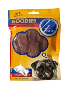 4DOG Goodies Recompense Duck Jerky Tenders 100g