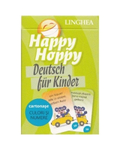 Happy Hoppy. Deutsch fur Kinder. Cartonase - Culori si numere