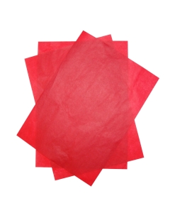 Set 50 coli hartie rosu Tissues 50x80 cm DP142