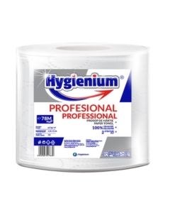 Hygienium Profesional Prosop de hartie 100% celuloza 2 straturi 78 m Prosoape si servetele de hartie Hygienium grupdzc